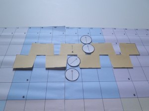 By moving diagonally, a player can avoid being slowed by the terrain