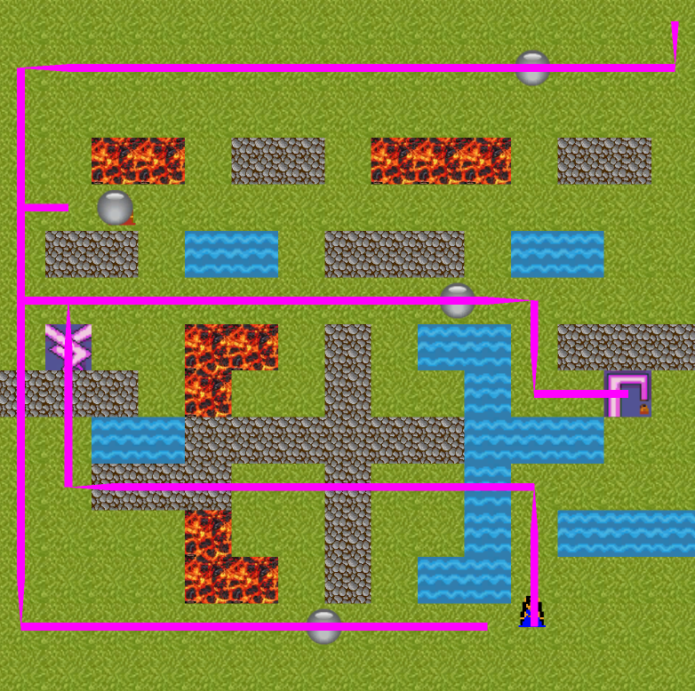 Pathfinding Attacks – The Law of Game Design
